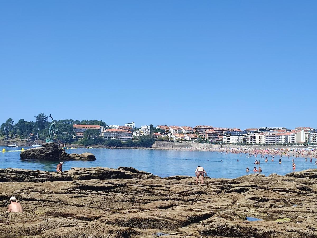 Playa De Silgar Apartamento Sanxenxo Exterior foto